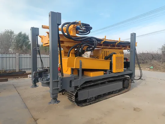 260m/360m/460m Hydraulic Crawler Type Borehole Water Well Drilling Rig Machine