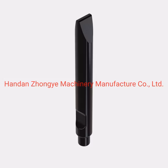 Hydraulic Breaker Chisel 45mm 53mm 60mm 68mm Chisel Tool 75mm 85mm 100mm Hydraulic Rock Breaker Chisel for Mini Excavator