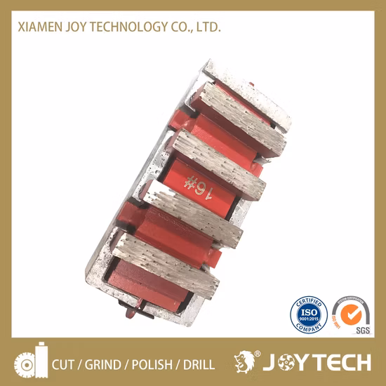Hochwertige Diamant-Schleifscheibe, 10 Zoll, D250 mm, Betonboden-Schleifscheibe mit 20 Segmenten, Bodenrenovierung, 3 Stück